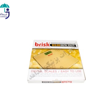 تصویر ترازو دیجیتال بریسک مدل BS26 کارتن ۴ عددی Brisk digital scale model BS26