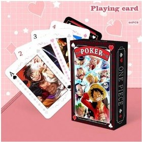 تصویر کارت بازی طرح وان پیس 