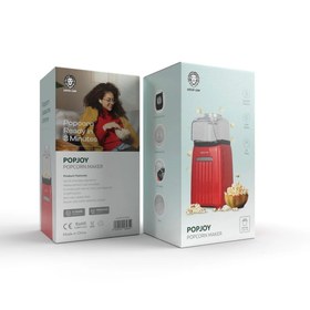 تصویر دستگاه پاپ کرن ساز بدون روغن دستگاه Green Lion Popjoy Popcorn Maker