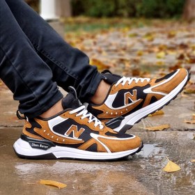 تصویر کفش کتونی اسپرت نیوبالانس (New Balance) مدل BR مردانه و پسرانه رنگ سفید مشکی - 4 New Balance BR