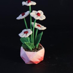 تصویر گل خمیری تارا نقلی 