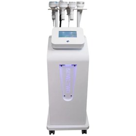 تصویر دستگاه لاغری 5D آر اف کویتیشن ایستاده 6 کاره RF Cavitation machine 6 handpieces