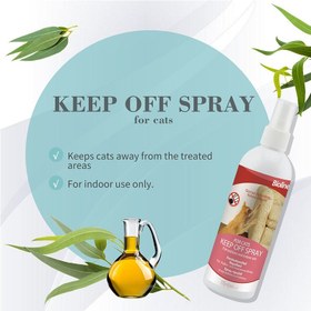 تصویر اسپری دور کننده گربه بایولاین Bioline Keep Off Spray For Cats