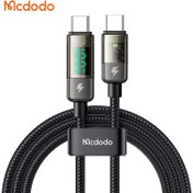 تصویر کابل تبدیل فست شارژ Mcdodo CA-361 Type-C To Type-C 5A PD 100W 1.2m Mcdodo CA-361 Type-C To Type-C 5A PD 100W 1.2 Cable