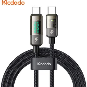 تصویر کابل تبدیل فست شارژ Mcdodo CA-361 Type-C To Type-C 5A PD 100W 1.2m Mcdodo CA-361 Type-C To Type-C 5A PD 100W 1.2 Cable