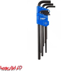 تصویر آلن 6 گوش فوق بلند مستر تولز مدل MT1009E-CR 