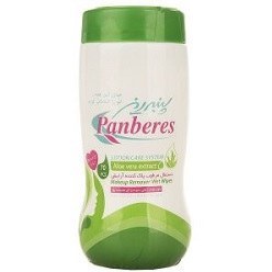 تصویر دستمال مرطوب آرایشی حاوی عصاره آلوئه ورا پنبه ریز 70 عددی Panberes Aloe vera Make Up Remover Tissue 70Pcs