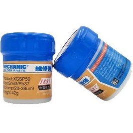 تصویر خمیر قلع 183 درجه 42 گرمی MECHANIC XGSP50 ا MECHANIC special solder paste MECHANIC special solder paste