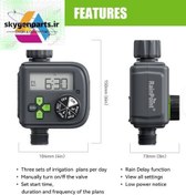 تصویر تایمر آبیاری دیجیتال Rain Point مدل ITV517-DLS 