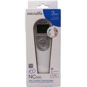 تصویر تب سنج ليزری ديجيتال 3در1 ميكرولايف Microlife NC200 3-in-1 Digital Forehead Microlife Laser Thermometer, Microlife automatic measurement