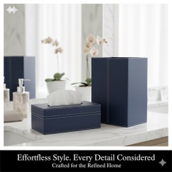 تصویر سطل و جا دستمال 