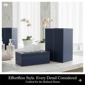 تصویر سطل و جا دستمال 