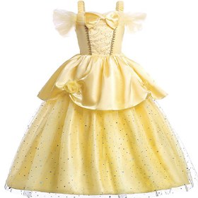 تصویر لباس پرنسس بل سایز 120 Modernita 