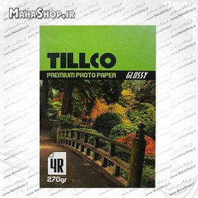 تصویر کاغذ تیلکو 270 گرم فتوگلاسه 100 برگی 10X15 TILCO INKJET PHOTO PAPER GLOSSY 10*15 270G 100 SHEETS RC