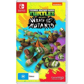 تصویر دیسک بازی Teenage Mutant Ninja Turtles Arcade Wrath of the Mutants نینتندو سوییچ Teenage Mutant Ninja Turtles Arcade Wrath of the Mutants