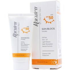 تصویر کرم ضد آفتاب بی رنگ پوست چرب و مختلط راکوتن SPF 50 حجم 50 میل Racuten Invisible Oil Free Sunblock Cream SPF50 For Oily & Combination Skin 50ml