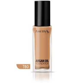 تصویر کرم پودر حاوی روغن آرگان آموتیا - T40 Argan Oil Foundation 30ml AMUTIYA