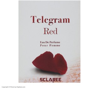تصویر ادو پرفیوم زنانه اسکلاره مدل Red Telegram حجم 82 میلی لیتر اورجینال 