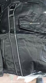 تصویر کاپشن چرم مردانه 