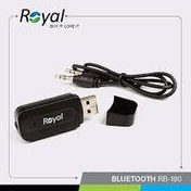 تصویر AUX بلوتوث رویال ورژن 5.0 مدل ROYAL RB_180 AUX Bluetooth Royal version 5.0 model ROYAL RB_180