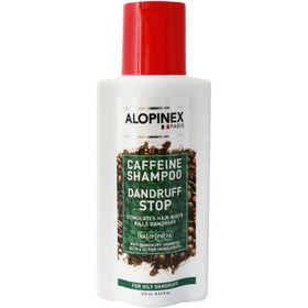 تصویر شامپو ضد شوره و تقویت کننده مو شوره چرب آلوپینکس ۲۵۰ میلی لیتر Alopinex Dandruff Stop Shampoo For Oily Dandruff 250ml