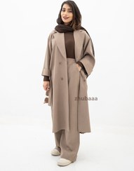 تصویر کت زنانه یقه انگلیسی آنجل کد۳۰۳ 