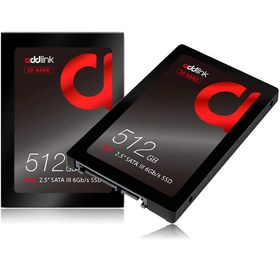 تصویر هارد اینترنال ادلینک مدل S20 • ظرفیت 512GB addlink S20 512G 2.5" SATA III 6Gb/s SSD