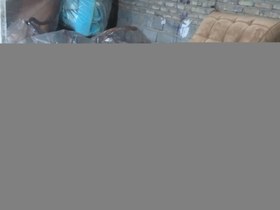 تصویر صندلی راک چوب راش 