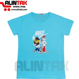 تصویر تیشرت زنانه باریش گلدن مدل nike 