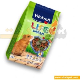 تصویر غذای خوکچه هندی ویتا کرافت مخلوط میوه ای Vitakraft Life Dream Guinea Pig