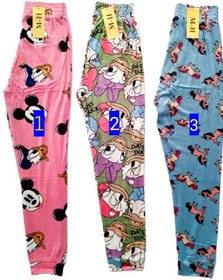 تصویر شلوار مخمل با طرح فانتزی گرم و نرم