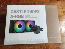 تصویر واتر کولر DeepCool Castle 240EX A_RGB (استوک) 