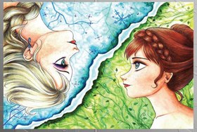 تصویر پادری السا آنا کد h366 Padari Elsa & Anna Code h366