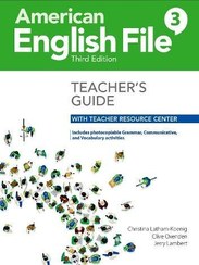 تصویر کتاب معلم امریکن انگلیش فایل 3 American English File 3 Teachers Guide third edition