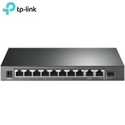 تصویر سوئیچ شبکه 10 پورت 8Port POE گیگابیت تی پی لینک مدل TL-SG1210MP 