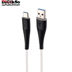 تصویر کابل تبدیل USB به Type-C تسکو مدل TCC 351 طول 1 متر TSCO TCC 351 USB To Type-C 1M