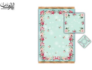 تصویر سجاده و جانماز دخترانه ویژه جشن تکلیف جنس مخمل مبلی و چاپ سابلیمیشن