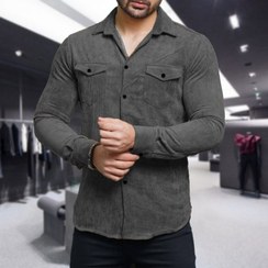 تصویر پیراهن مردانه آستین بلند مخمل کبریتی مدل ۷۰۱-۷۰۵ 