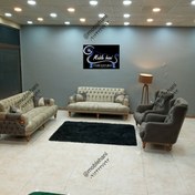 تصویر مبل راحتی چستر ۸ نفره مدل لیون 