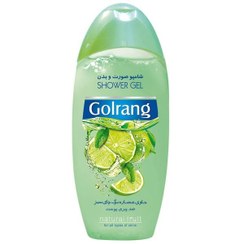 تصویر شامپو بدن گلرنگ مدل Green Tea مقدار 400 گرم Golrang Green Tea Shower Gel 400g