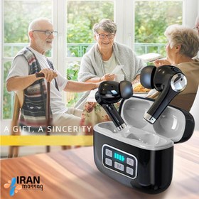 تصویر سمعک آیجویر مدل WA-A8 با بلوتوث ۵.۳ ضد آب IPX7 فناوری حذف نویز هوشمند 