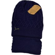 تصویر ست کلاه و شال پسرانه (سنین 5 تا 9سال) 