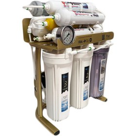 تصویر دستگاه تصفیه کننده آب اس اس وی مدل MaxGold N 2W X1055 +3F به همراه شیر دوکاره و فیلتر 
