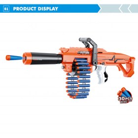 تصویر تفنگ اسباب بازی بزرگ مدل G11 