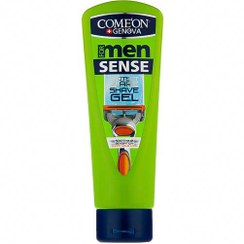 تصویر ژل اصلاح ضد حساسیت مناسب آقایان با پوست حساس کامان 200 میل ا COMEON Sense Shave Gel Protect & Care For Men 200ml COMEON Sense Shave Gel Protect & Care For Men 200ml