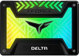 تصویر TEAMGROUP T-Force Delta MAX RGB SSD 500 GB 2.5 اینچ SATA III 3D NAND درایو حالت جامد داخلی (T253TM500G3C302) 