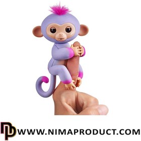 تصویر میمون ربات بند انگشتی ا fingerlings interactive baby monkey fingerlings interactive baby monkey