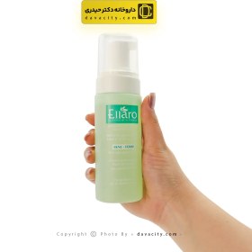 تصویر فوم شستشوی صورت فرش بالانسینگ پوست‎‎ چرب و مستعد آکنه الارو Ellaro Fresh Balancing Foam For Oily And Akne Skins