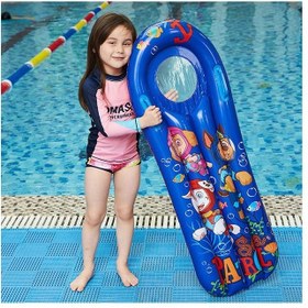 تصویر حلقه شنا بادی قابل حمل به شکل خودرو - صندلی شنا شناور برند zcm-happy Portable Inflatable Swimming Ring Car Type Floating Seat