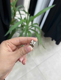 تصویر گیره مگنتی رز سفید 